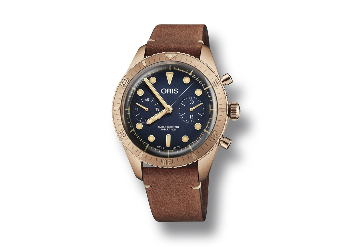 Oris Carl Brashear 计时码表限量版