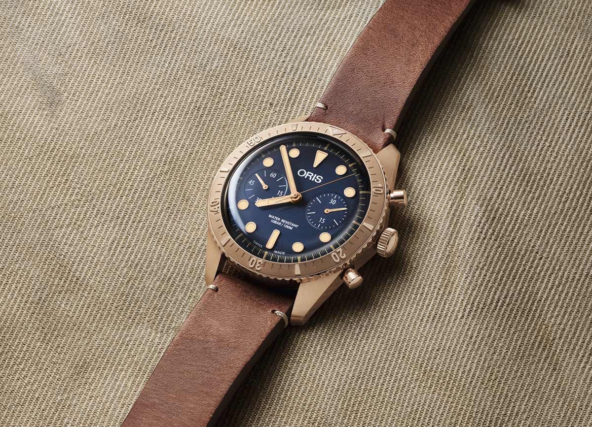 Oris Carl Brashear 计时码表限量版