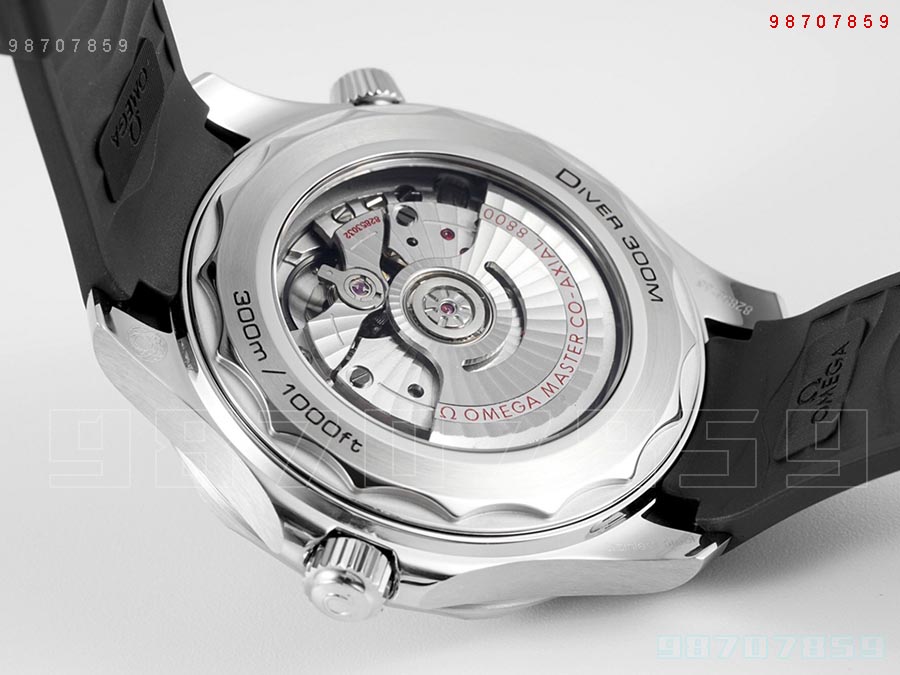 ZF厂欧米茄海马300M黑圈黑盘款复刻表相比同行如何-ZF手表做工评测