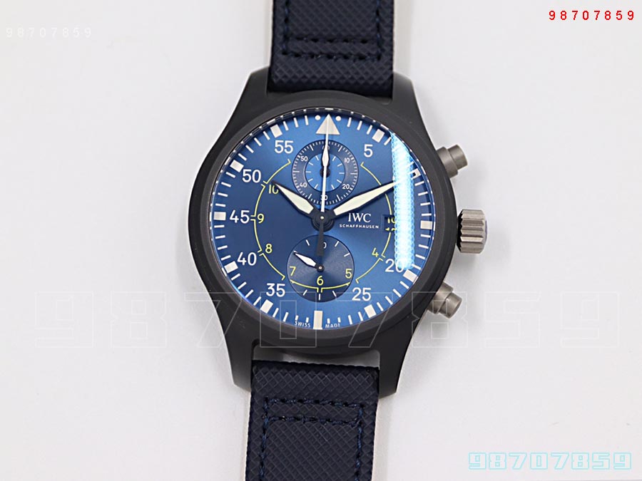 ZF厂万国飞行员系列蓝天使特别款复刻表细节如何-ZF手表