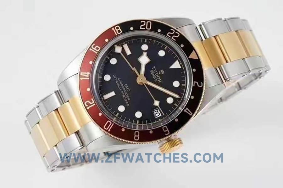 ZF厂帝舵碧湾系列M79833MN-0001腕表