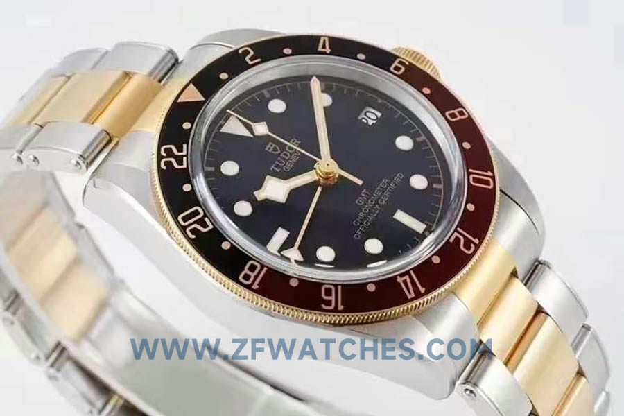 ZF厂帝舵碧湾系列M79833MN-0001腕表